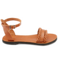 Inès Sandals - Braided Leather Sandals