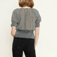 Ambre Blouse - Gingham Cropped Blouse