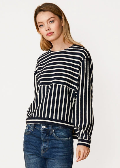Noah Sweatshirt - Striped Sweatshirt