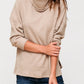 Lucas Sweater -  Turtle Neck Ribbed Oversize Sweater