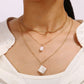 Collier Laurène - Collier chaîne linéaire plaqué or 18 carats