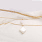 Collier Laurène - Collier chaîne linéaire plaqué or 18 carats