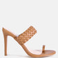 Justine Heels - Woven Strap High Heels