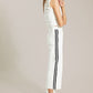 Pantalon Lexington – Jean court taille haute à jambes larges