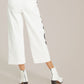 Pantalon Lexington – Jean court taille haute à jambes larges