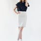 Jupe Judith - Mini jupe en tweed