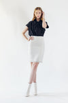 Judith Skirt - Mini Tweed Skirt