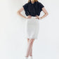 Jupe Judith - Mini jupe en tweed