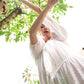 Robe Rosemary - Robe en coton à carreaux et pois
