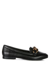 Noémie Loafers - Chunky Metal Chain Loafers