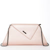 Angelica Clutch - Rose Gold Metallic Clutch