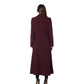 Manteau Elisabeth – Manteau long croisé en mélange de laine et de cachemire