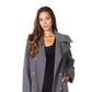 Manteau Elisabeth – Manteau long croisé en mélange de laine et de cachemire