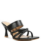 Sabine Sandals - Criss Cross Strap Spool Heel Sandals