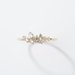 Bague Emma - Bague Constellation Zircon en plaqué or 14 carats