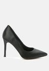 Amandine Stiletto - Fizzy Goblet Satin Stiletto Pumps