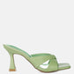 Antoinette Sandals - Highflip Criss Cross Spool Heel Sandals