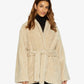 Manteau Chloé - Manteau Teddy ceinturé
