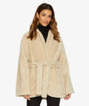 Manteau Chloé - Manteau Teddy ceinturé