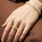 Bague Vanessa - Bague épaisse en perles bohème