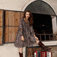 Florence Dress - Floral Print Chiffon Dress