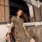 Fanny Dress - Leopard High Waist Dress