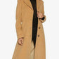 Manteau Eloise – Manteau long slim en laine mélangée
