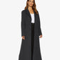 Manteau Eloise – Manteau long slim en laine mélangée