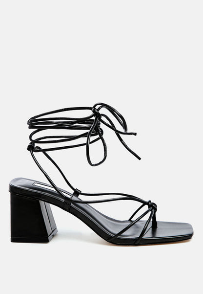 Nathalie Sandals - Block Heel Sandals