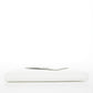Angelica Clutch - White Leather Clutch Bag