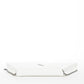 Angelica Clutch - White Leather Clutch Bag