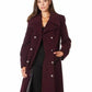 Manteau Elisabeth – Manteau long croisé en mélange de laine et de cachemire